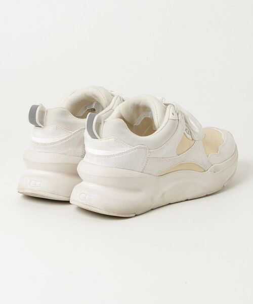 「UGG」 ローカットスニーカー 24cm ベージュ レディースの画像