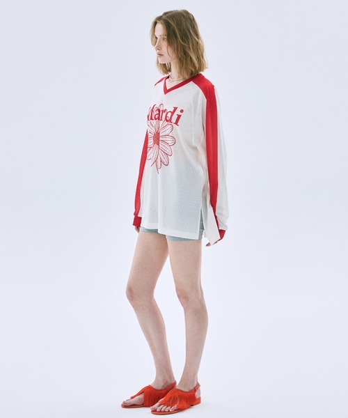 Mardi Mercredi（マルディメクルディ） ジャージ MESH JERSEY TOP LONG