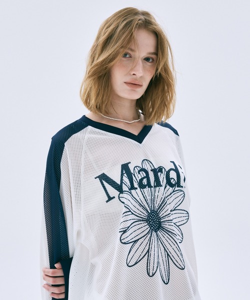 Mardi Mercredi（マルディメクルディ） ジャージ MESH JERSEY TOP LONG
