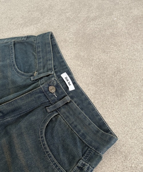 「link lot」 デニムパンツ L ブルー メンズ_画像4