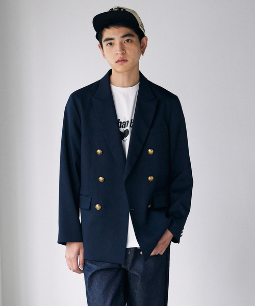 「JOURNAL STANDARD」 テーラードジャケット L ブラウン メンズの画像
