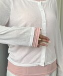 tシャツ レイヤードライクシアートップス レディースの詳細画像5