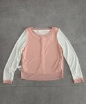 tシャツ レイヤードライクシアートップス レディースの詳細画像1