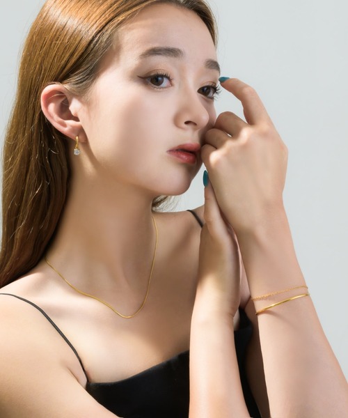 「muku」 ピアス(両耳用) FREE シルバー レディース_画像5