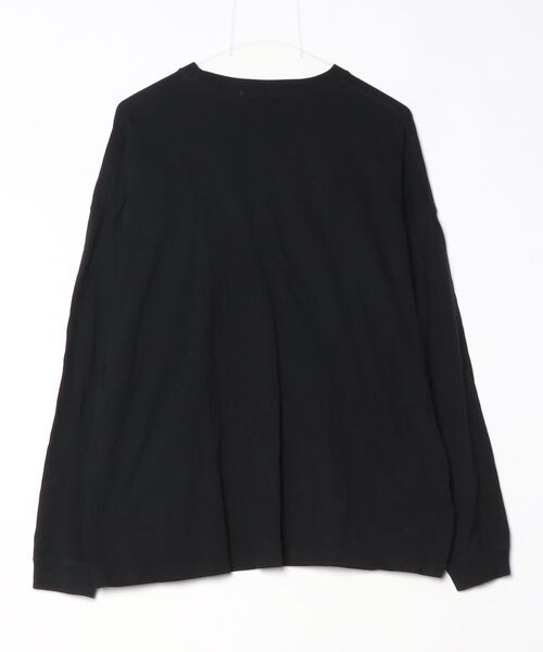 「rehacer」 長袖Tシャツ MEDIUM ブラック メンズ_画像2