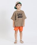 tシャツ 5柄ガーメントダイ半袖Tシャツ キッ...の詳細画像3