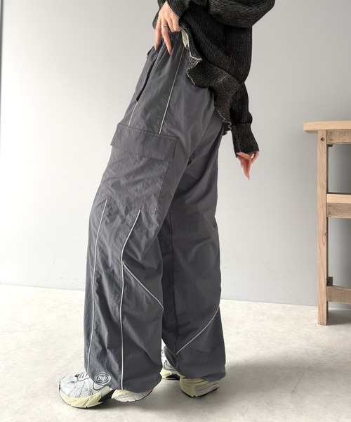 「Java」 カーゴパンツ SMALL ブラック レディース_画像7