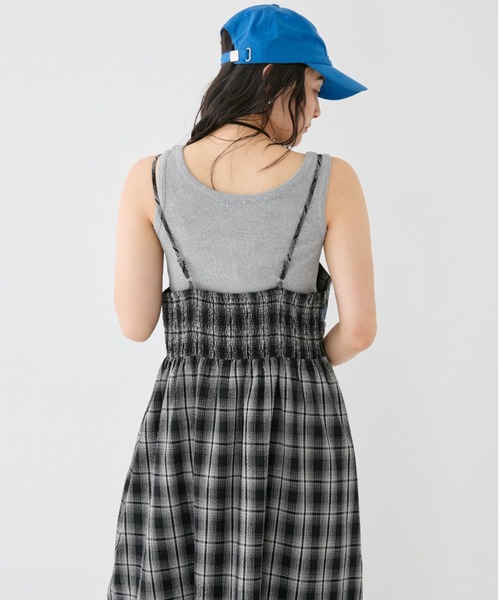 MIRROR STOKE ワンピース 夏 「ZOZO限定」BUSTIER CAMISOLE ONEPIECE