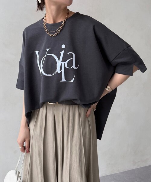 tシャツ 「WEB限定」ポンチョロゴTEE レディースの画像