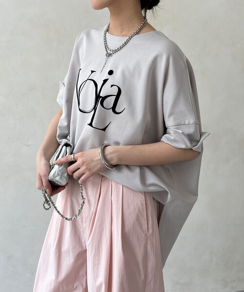 tシャツ 「WEB限定」ポンチョロゴTEE レディースの画像