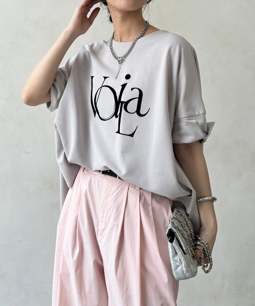 tシャツ 「WEB限定」ポンチョロゴTEE レディースの画像