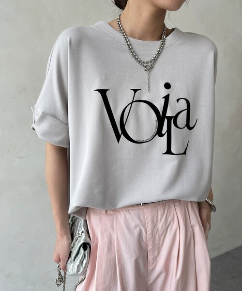 tシャツ 「WEB限定」ポンチョロゴTEE レディースの画像