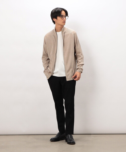 「COMME CA ISM」 スラックス MEDIUM ブラック メンズ_画像7