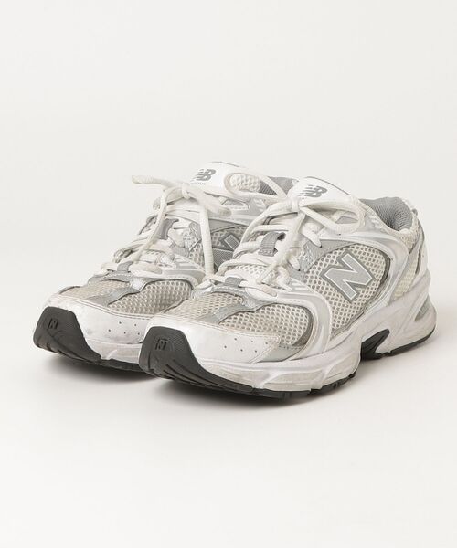 ニューバランス　スニーカー　23.5 New Balance（ニューバランス） デッキシューズ 23.5cm ホワイト