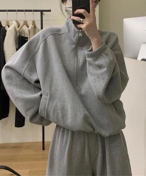 「NEW GENTLEMAN」 セットアップ X-LARGE ベージュ レディース_画像2
