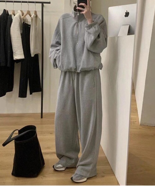 「NEW GENTLEMAN」 セットアップ X-LARGE ベージュ レディース_画像6