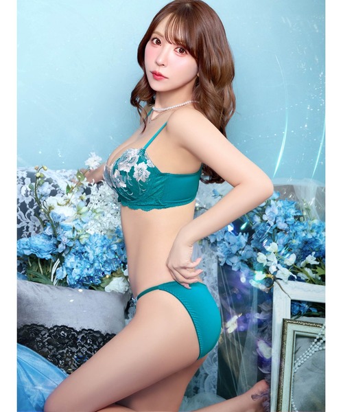 ランジェリー ブラジャー ショーツセット 「華やかさ、ひとり占め」「3