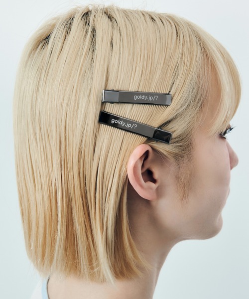 GOLDY（ゴールディ） ヘアクリップ デジタル タグ セット ヘアー
