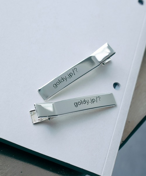 GOLDY（ゴールディ） ヘアクリップ デジタル タグ セット ヘアー