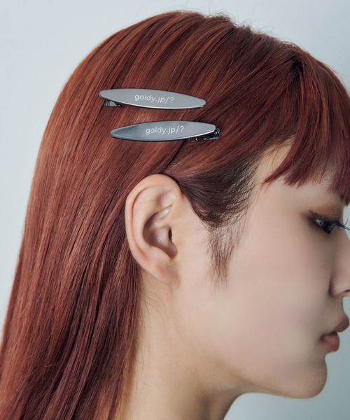 GOLDY（ゴールディ） ヘアクリップ デジタル タグ セット ヘアー
