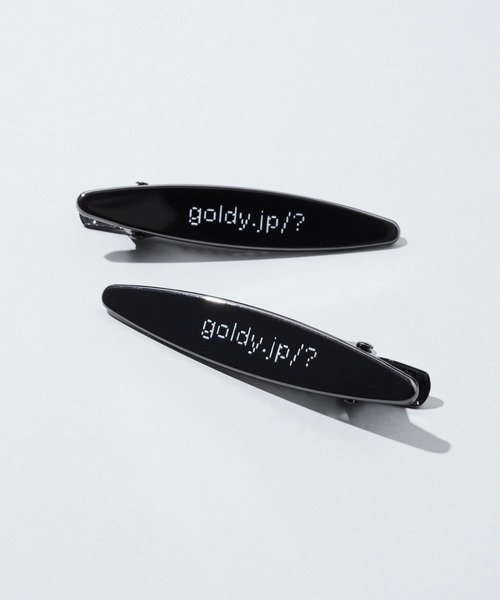 GOLDY（ゴールディ） ヘアクリップ デジタル タグ セット ヘアー