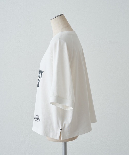 「PUAL CE CIN」 半袖Tシャツ FREE グレー レディース_画像3