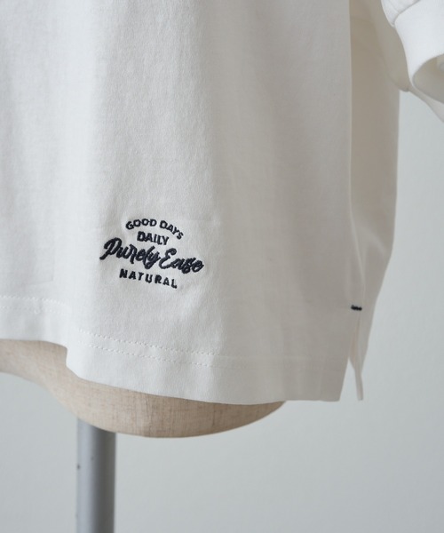 「PUAL CE CIN」 半袖Tシャツ FREE グレー レディース_画像7