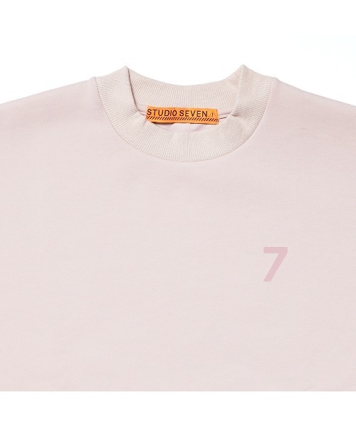 「STUDIO SEVEN」 半袖Tシャツ MEDIUM グレー メンズ_画像2