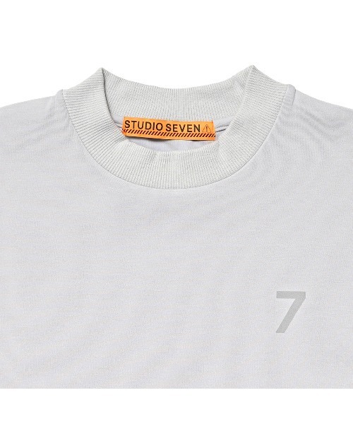 「STUDIO SEVEN」 半袖Tシャツ MEDIUM グレー メンズ_画像8