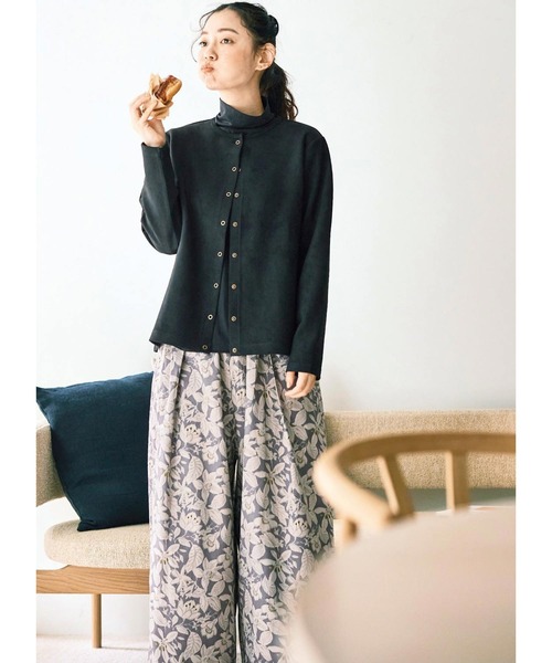 「and myera」 イージーパンツ MEDIUM グレー系その他 レディース_画像4