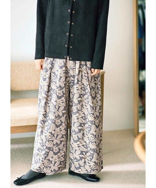 「and myera」 イージーパンツ MEDIUM グレー系その他 レディース_画像5