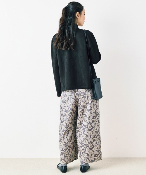「and myera」 イージーパンツ MEDIUM グレー系その他 レディース_画像9