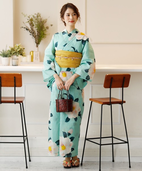 yulie 浴衣 ＼16種類から選べるレディース3点セット／「大人浴衣+