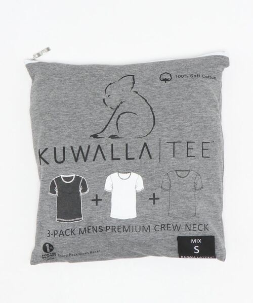 tシャツ 「KUWALLA/クワラ」3PACK CREW NECK TEE (UN) レディース メンズ TONE tシャツ 「KUWALLA/クワラ」3PACK CREW NECK TEE (UN