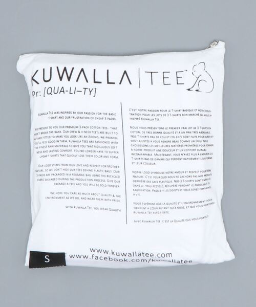 TONE tシャツ 「KUWALLA/クワラ」3PACK CREW NECK TEE (UN