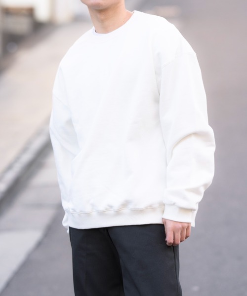 ☀️新品未使用☀️ BALR. Sサイズ 日本限定モデル 白 トレーナー FRUIT OF THE LOOM（フルーツオブザルーム） トレーナー スウェット