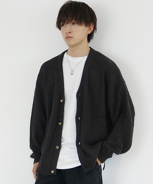 リトルサニーバイト カラフル糸 オーバーサイズ ニットカーディガン フリーサイズ リトルサニーバイト カラフル糸 オーバーサイズ ニット