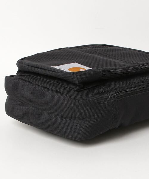 Carhartt ロゴ 多機能ポケット ジップクロスボディ ユニセックス Carhartt ショルダーバッグ 「Carhartt カーハート」Crossbody