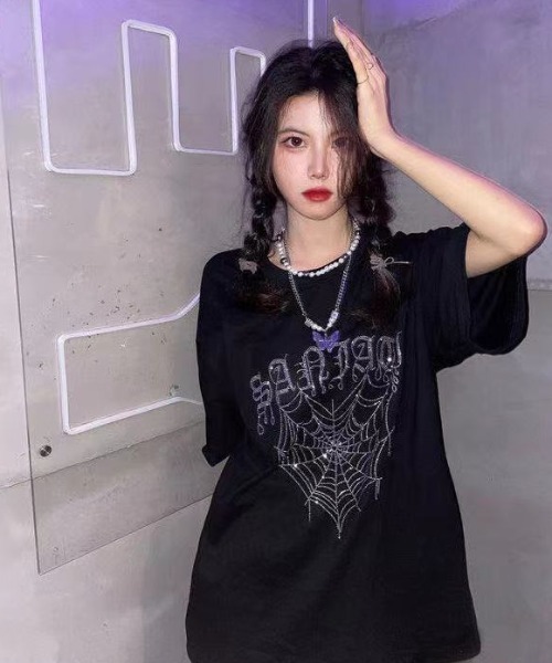 tシャツ A'GEM/9 × .kom「NOVESSEL/ノベセル」クロスデザインTシャツ レディース NOVESSEL tシャツ A'GEM/9 × .kom「NOVESSEL/ノベセル」クロス柄