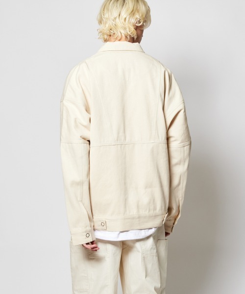 rehacer（レアセル） ブルゾン アウター : 東炊き Wide Twill Jacket