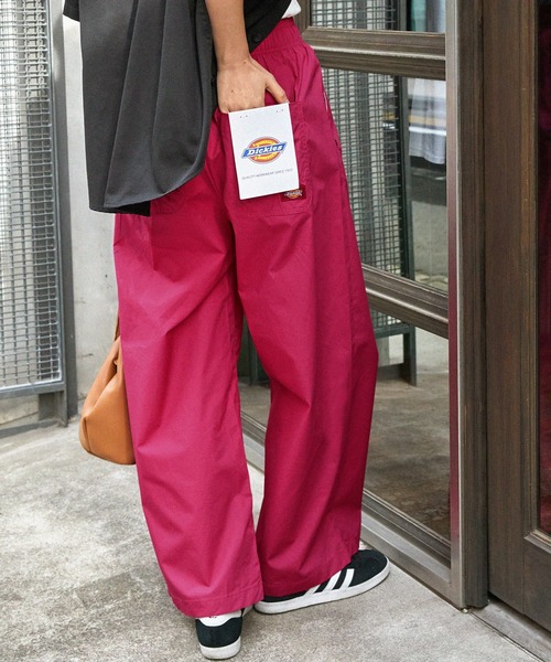 Myen× Dickies ワイドパンツ Dickies チノパン 「WEB限定」Dickies（ディッキーズ）ツイル