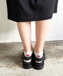靴下 SZT:かかとハート スニーカーソックス...の詳細画像3