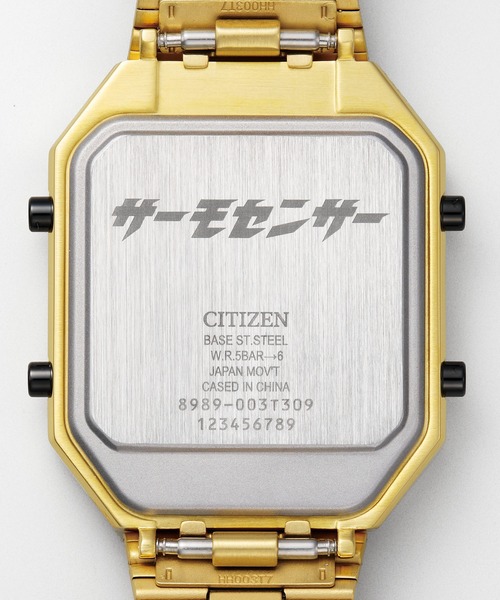 腕時計 RECORD LABEL レコードレーベル サーモセンサー 限定モデル メンズ