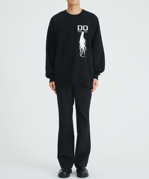 SHAREEF（シャリーフ） トレーナー スウェット BIRD FEATHER BIG SWEAT