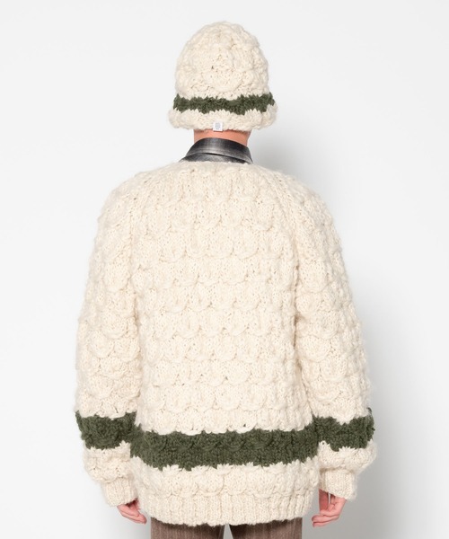 BEDWIN & THE HEARTBREAKERS カーディガン BEDWIN & THE HEARTBREAKERS カーディガン L/S HAND KNITTED