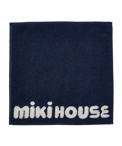 MIKI HOUSE ハンカチ ロゴミニタオル キッズ 子供 男の子 女の子 