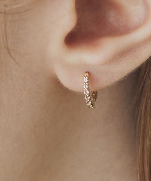 4℃（ヨンドシー） ピアス K10イエローゴールド ピアス レディース