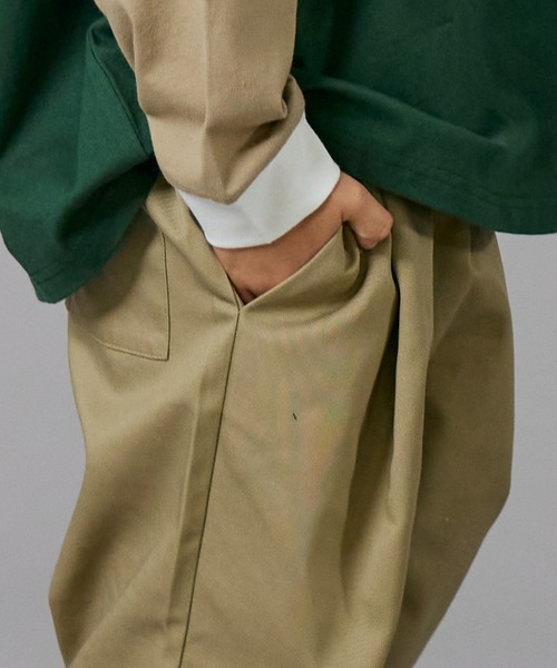 パンツ Front Street Trousers PAIRMANON STREET パンツ 「PAIRMANON STREET」 フロント タック