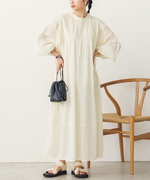 Noia ワンピース ピンタックワンピース : ZOZOTOWN Yahoo!店