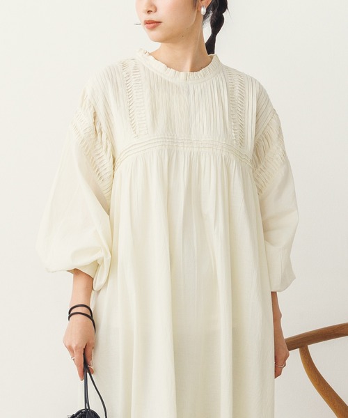 Noia ワンピース ピンタックワンピース : ZOZOTOWN Yahoo!店
